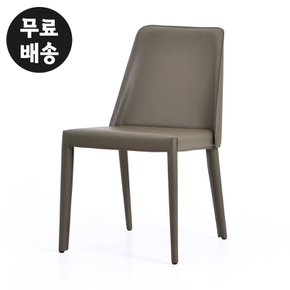 리네 가죽 의자 CHAIR 북유럽 까페 식탁 체어 모던 주방 튼튼한 의자(그레이)