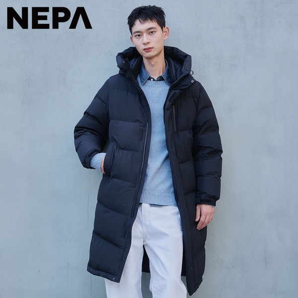 [부산점] 공용 에센셜 헤비 롱 다운자켓 7LF2089