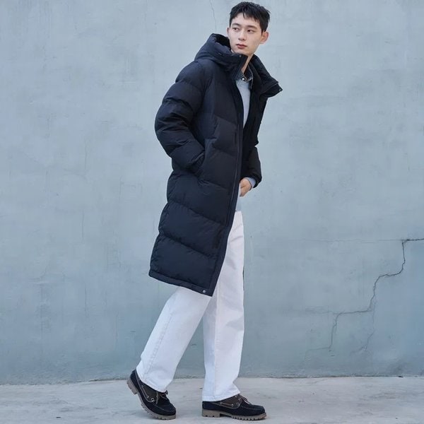[부산점] 공용 에센셜 헤비 롱 다운자켓 7LF2089