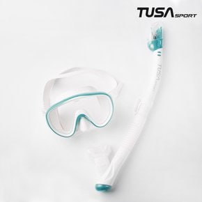 UC1625PQW 투명렌즈 스노클세트 전문가용