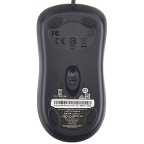 Microsoft Basic Optical Mouse P58-00071 : 3 USB Windows Mac Android 유선 버튼 양손 디자인