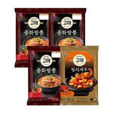 고메 중화짬뽕 652gx3개+고메 바삭탱글한 칠리새우 300g