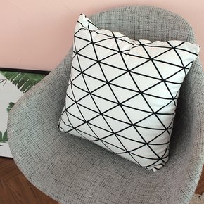 러프 소파 쿠션(솜포함) 45x45 모노스칸디 A 2P