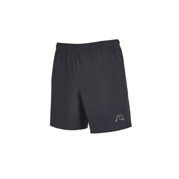 남성 블랙 보드숏 17 (QE21BS184BLK)