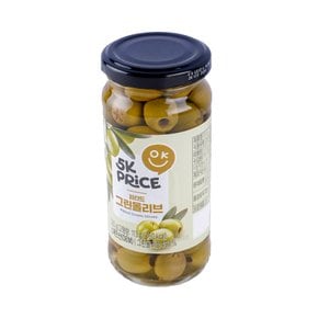 [점포택배] 5K프라이스 피티드 그린 올리브 230g