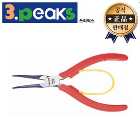 3PEAKS 굴곡니들플라이어 SM-04 SM04 쓰리픽스 일본산 롱노우즈 라디오뺀치 플라이어