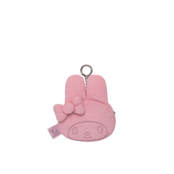 Denim Mini Pouch My Melody Washed Pink