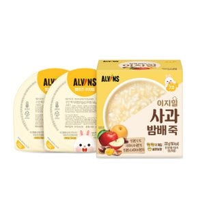 이지밀 실온이유식 (중기) 사과밤배죽 2팩
