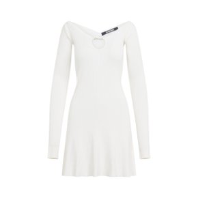 Long sleeve dress 241KN356.2358 White