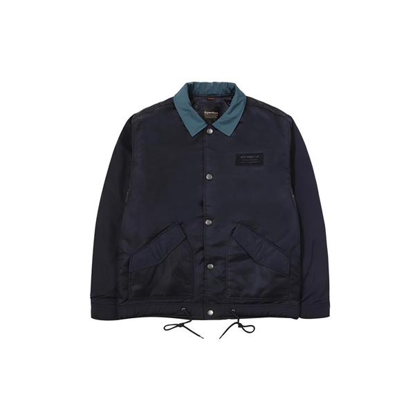 [시흥점] 나일론 컬러 블록 패딩 자켓 네이비 SDUJPFO05NVY