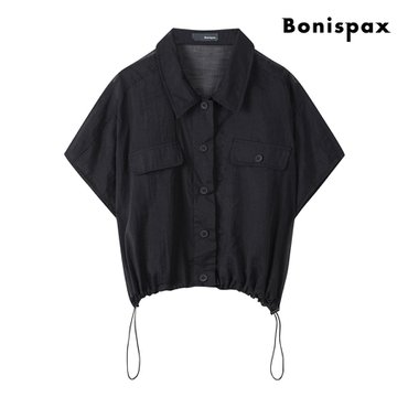 보니스팍스 카라 포켓 스트링 반팔 셔츠 (XP7SH003M0)