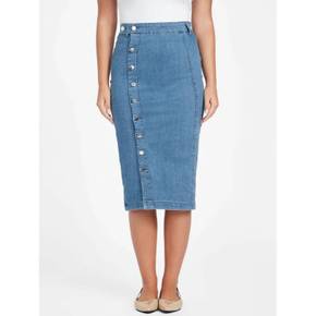 5039984 Guess Factory Eco Trish Midi Denim Skirt