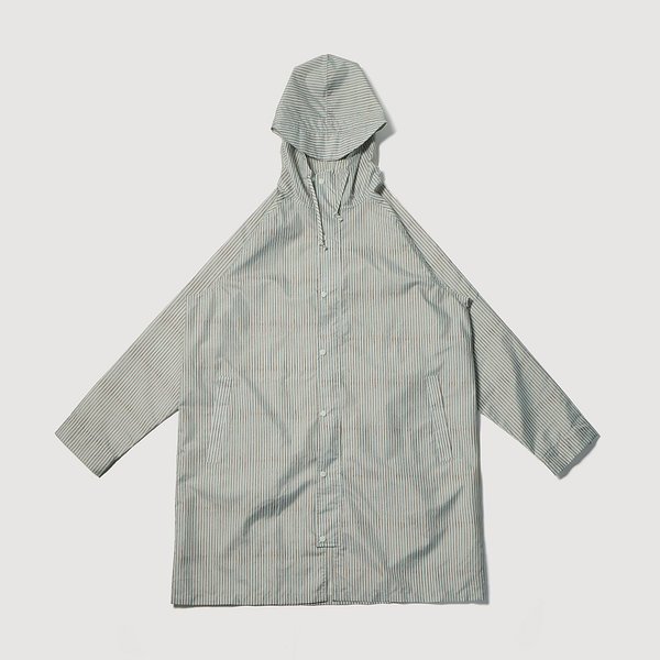 슬림핏 우의_민트 스트라이프 J646901002345