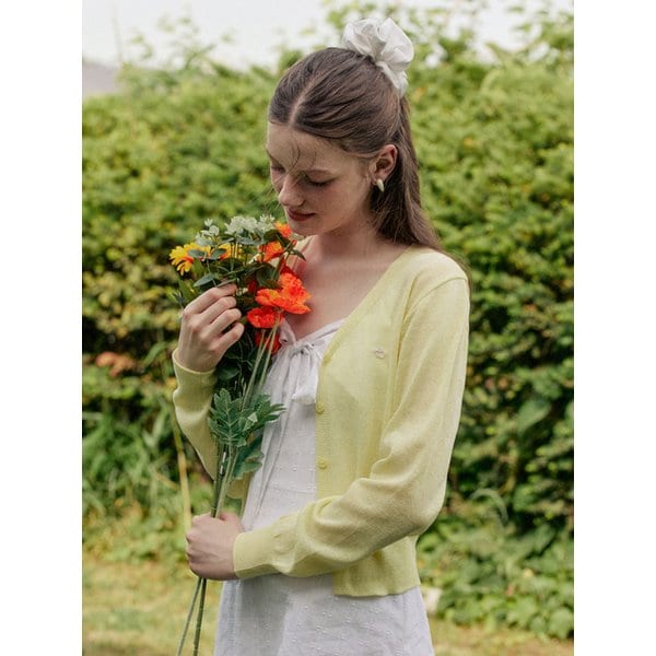 Summer light v neck cardigan - 6color