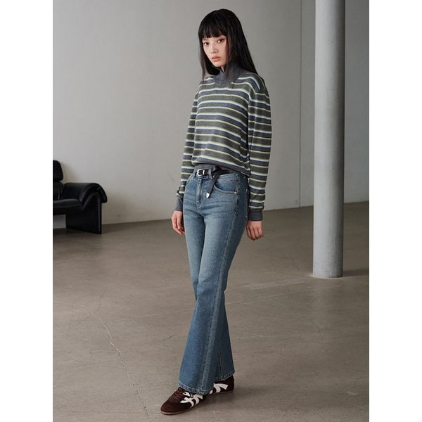 Winter Bootscut Denim Pants  Blue (KE5X21M52P)