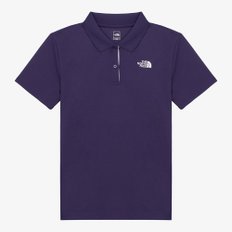 [노스페이스 공식] NT7PR34D 여성 쿨맥스 프라임 반팔 폴로_PURPLE