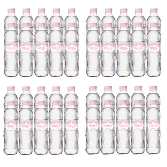  지리산수 생수 핑크 500ml x 40개 /생수전문배송