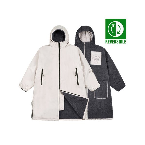 페트 리사이클 드라이코트 (Ivory + Charcoal)