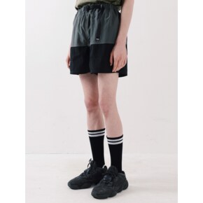 NYLON COLOR SHORTS (BLACK)