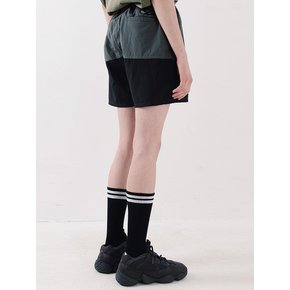 NYLON COLOR SHORTS (BLACK)