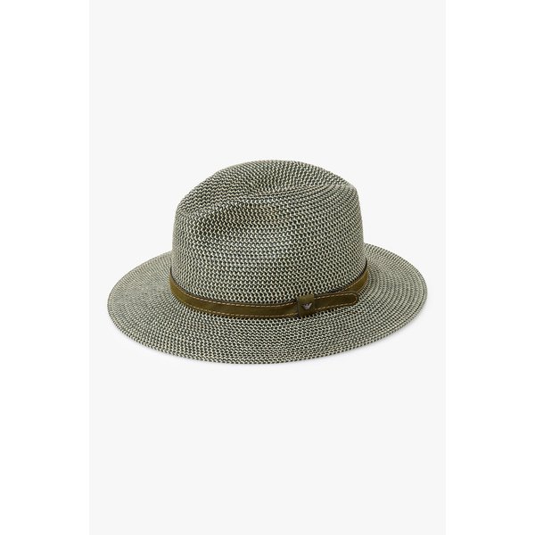 남성 이글 로고 벨티드 스트로 페도라 A515154006000