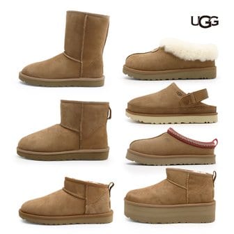 UGG [어그 베스트 아이템] 어그 체스넛 브라운 타즈,클래식미니,울트라미니,플랫폼,골든스타 外