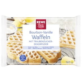 독일 레베 REWE Beste Wahl 베스트발 버번 바닐라 와플 165g