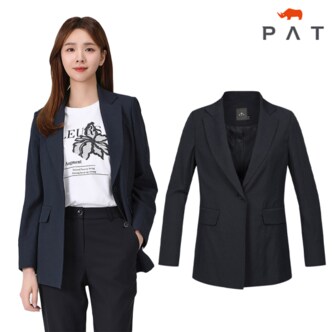 PAT [PAT여성] 여성 린넨 베이직 테일러드 자켓_1H41261