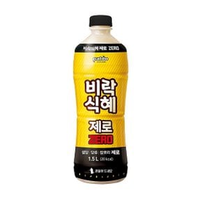 비락식혜 제로 1.5L x 8개 / 전통음료 캔음료 식혜캔 식혜음료