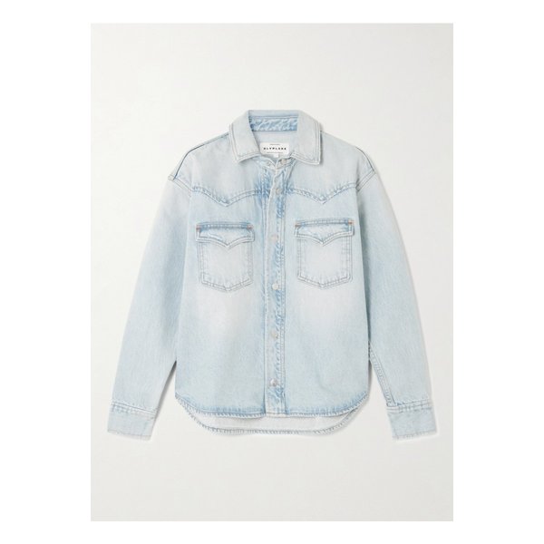 실버레이크 캐시디 데님 셔츠 라이트 데님 1647597357395355