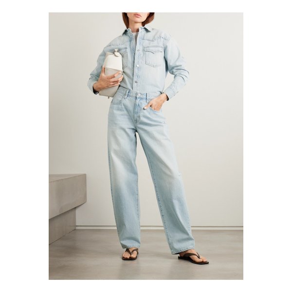 실버레이크 캐시디 데님 셔츠 라이트 데님 1647597357395355