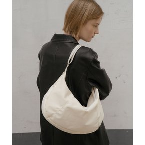 Draw nylon shoulder bag [TISP06AH03]_Ivory