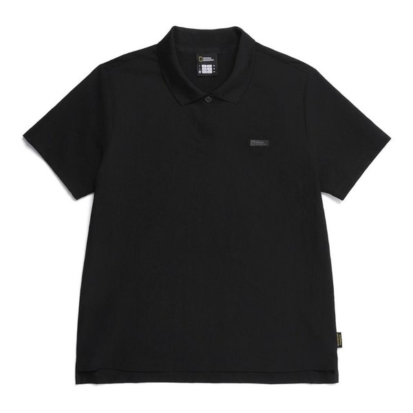 [여주점] N252WPL330 여성 에어닷 기능성 베이직핏 카라티 CARBON BLACK