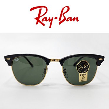 오클리 [RAY BAN] 레이밴 RB3016 W0365 51 클럽마스터 레이벤 하금테선글라스