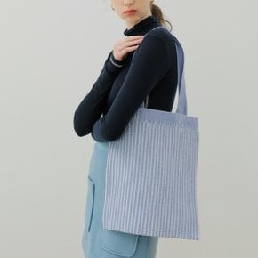 TWIST KNIT BAG_SKY BLUE