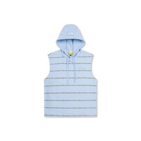 X MINIONS Womens Sleeveless hoodie_WWTCM24571BUL