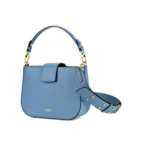 [주문제작]FLEUR Saddle Bag [플뢰르 새들백] AQUABLUE GOLD