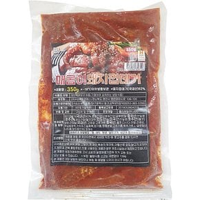 매콤이 축산가공식품 버드유통 돼지껍데기 350G 돼지양념육