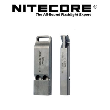 레더맨 NITECORE Titanium NWS10 & NWS20 티타늄 휘슬