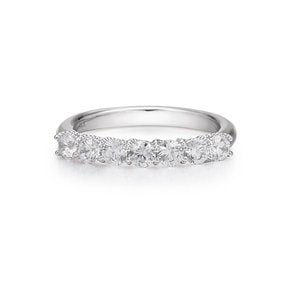 14k 크라운 하프 이터니티 랩 다이아몬드 반지 3mm