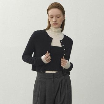 나인(Atelier Nain) 나인 ESSENTIAL CASHMERE CROP CARDIGAN CD2173SG