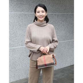 T57414 입체라인 터들폴라니트 50대 70대 엄마옷_P409075863