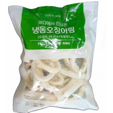 신선씨푸드 냉동 오징어링 400g 통살 오징어튀김