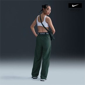 우먼스 나이키 스포츠웨어 에브리씽 우븐 미드라이즈 오픈 헴 팬츠 NIKE FQ3589-338