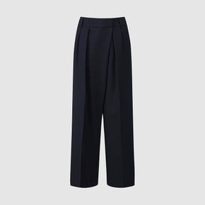 여성 썸머 울 랩팬츠 D NAVY