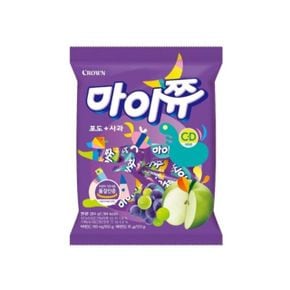 크라운 마이쮸포도+사과/284g