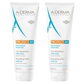 A-DERMA 아더마 프로텍트 AH 에프터 선 리페어링 밀크 로션 250ml 2개