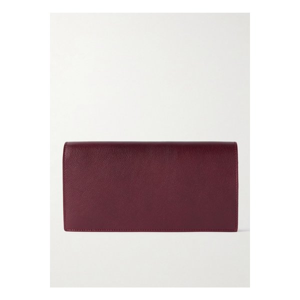 메티에 텍스처 가죽 파우치 레드 1647597333371332