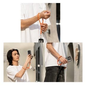 FilMov 스마트폰 핸드 스트랩 오렌지 5302