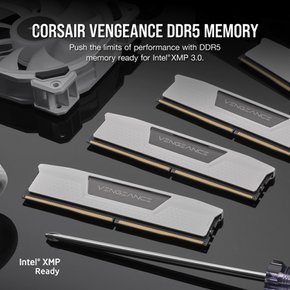 CORSAIR DDR5-6000MHz VENGEANCE DDR5 (PC5-48000) Intel XMP 32GB CMK32GX5M2E6000C36W